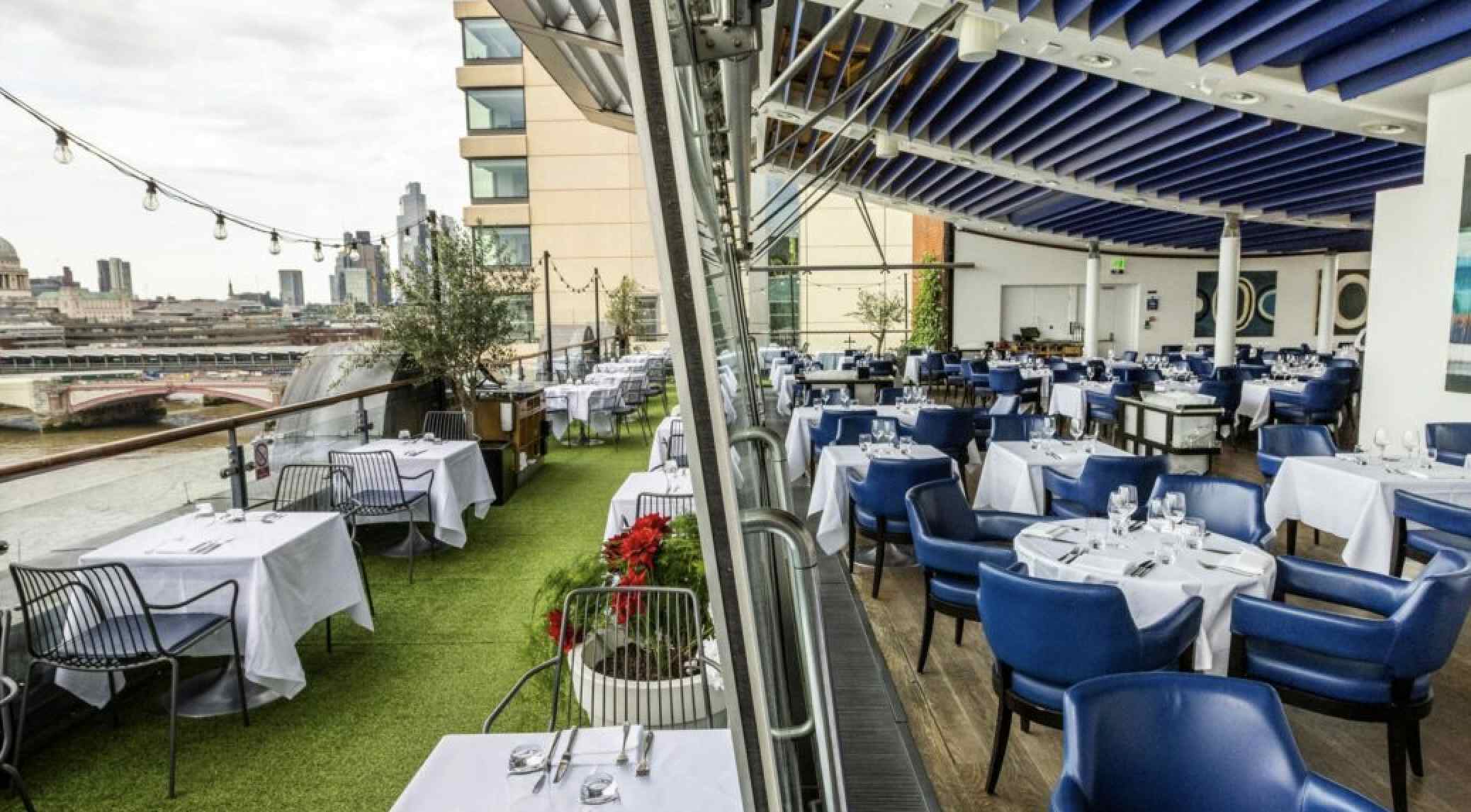 The Brasserie and bar, OXO Tower Restaurant, Bar and Brasserie